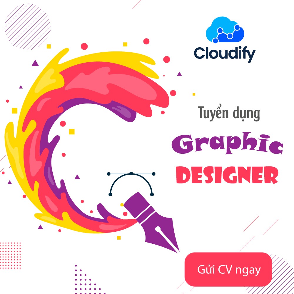 Cloudify tuyển dụng Graphic Designer