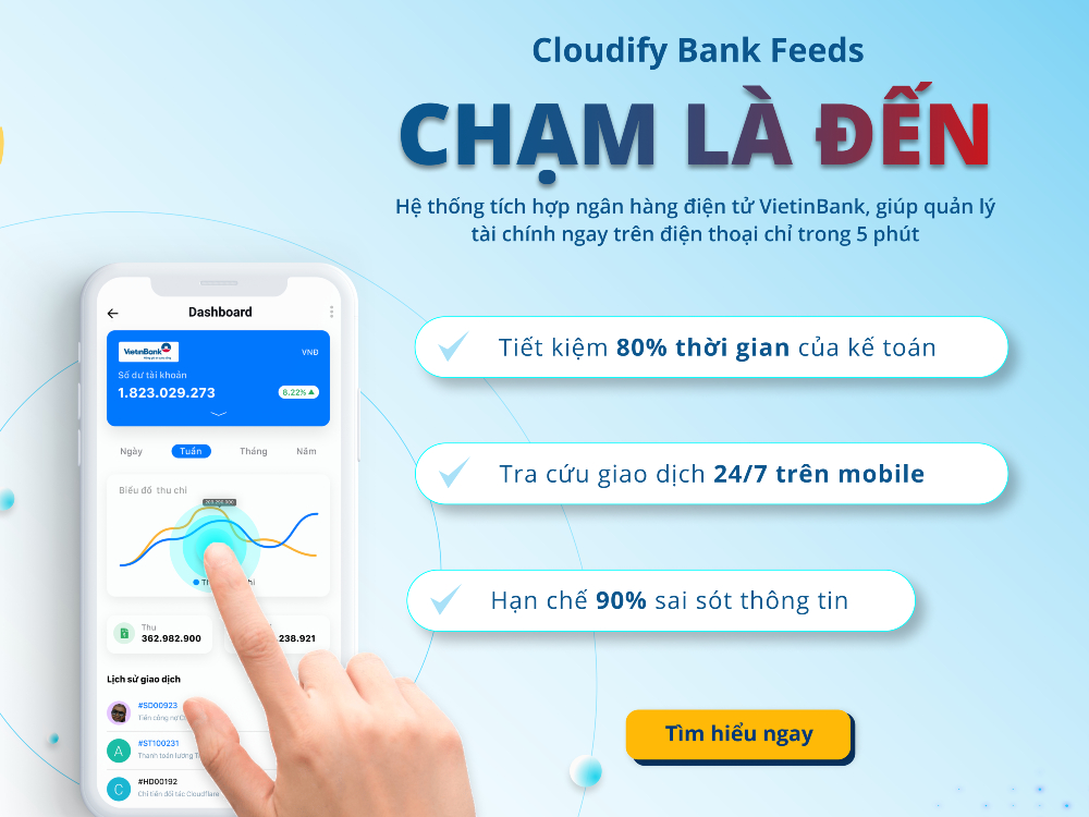 Điều khoản Cloudify Bank Feeds