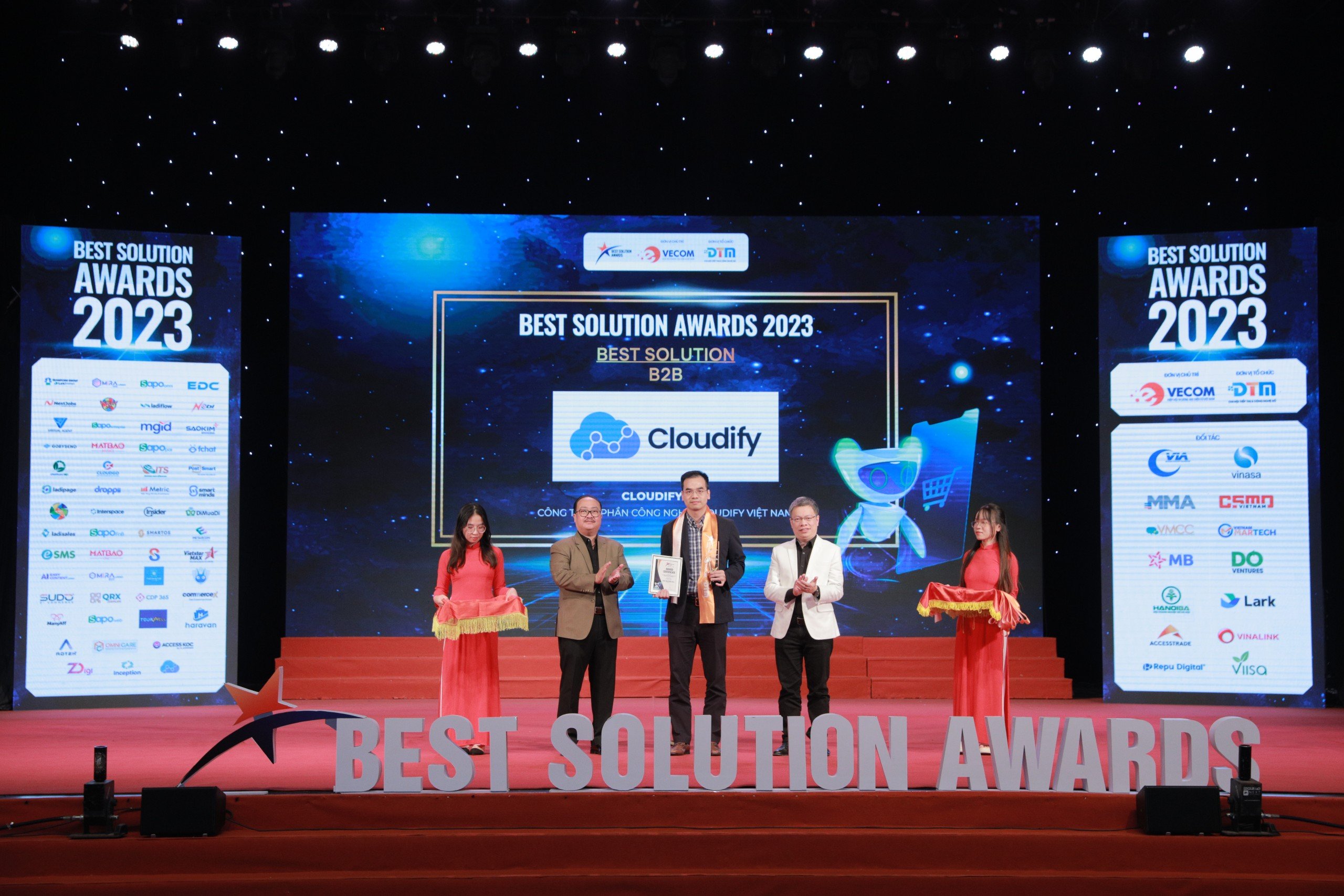 Cloudify ERP vinh danh tại lễ trao giải Best Solutions Award 2023
