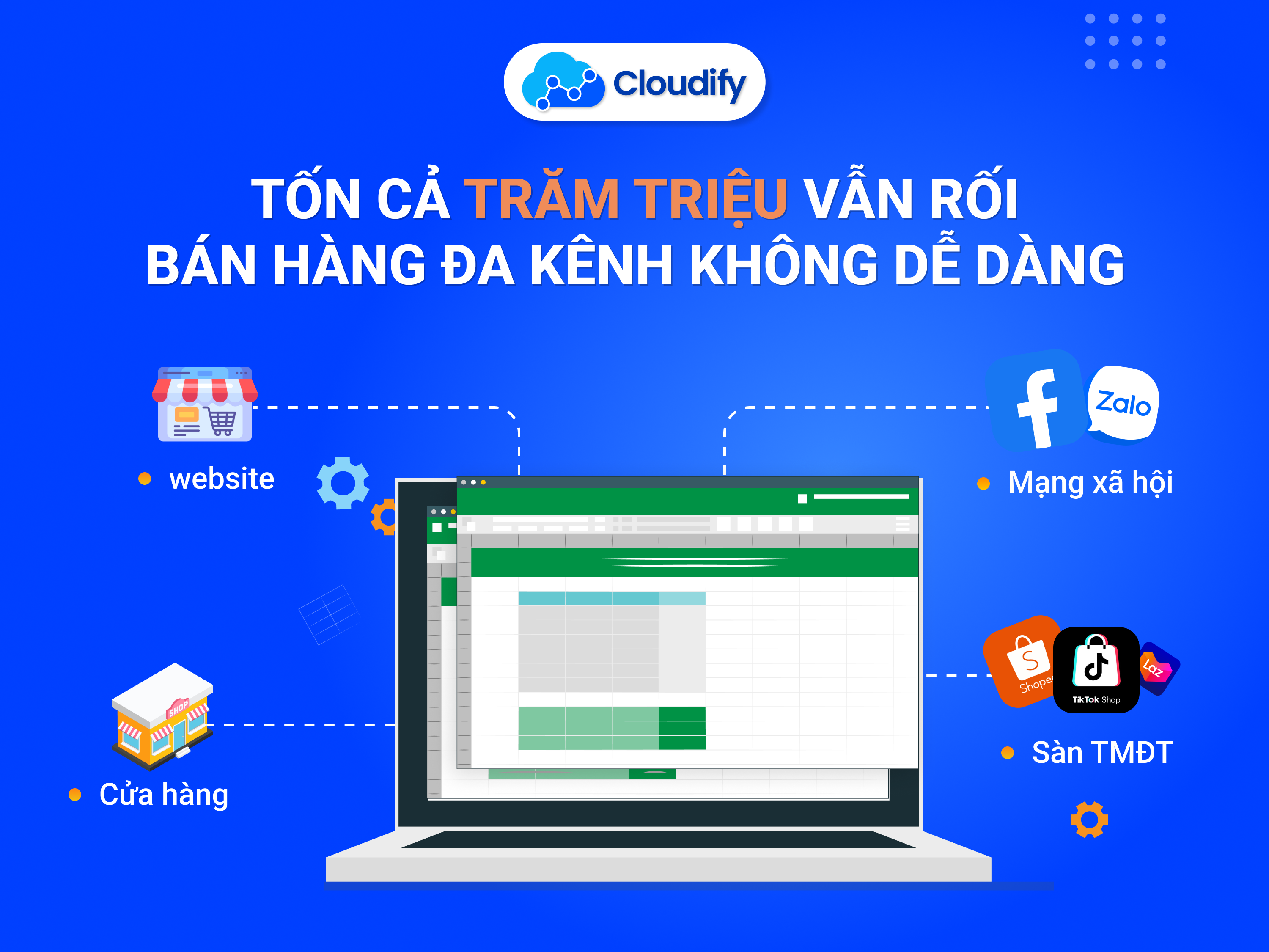 Tốn cả trăm triệu mà vẫn rối – Bán hàng đa kênh không dễ dàng